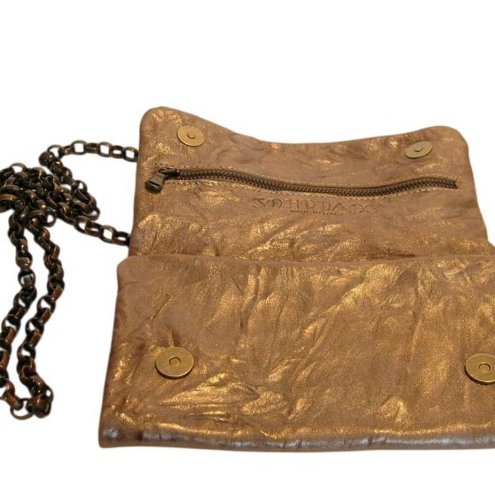 Soho Bags Italy Distressed Leather Crossbody - Picture 4 of 6